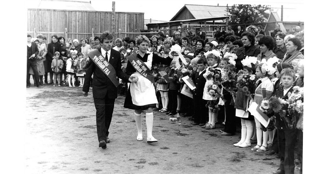 Последний звонок в КСШ. 1986